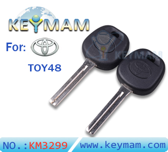 Toyota TOY48 transponder key shell(46mm)